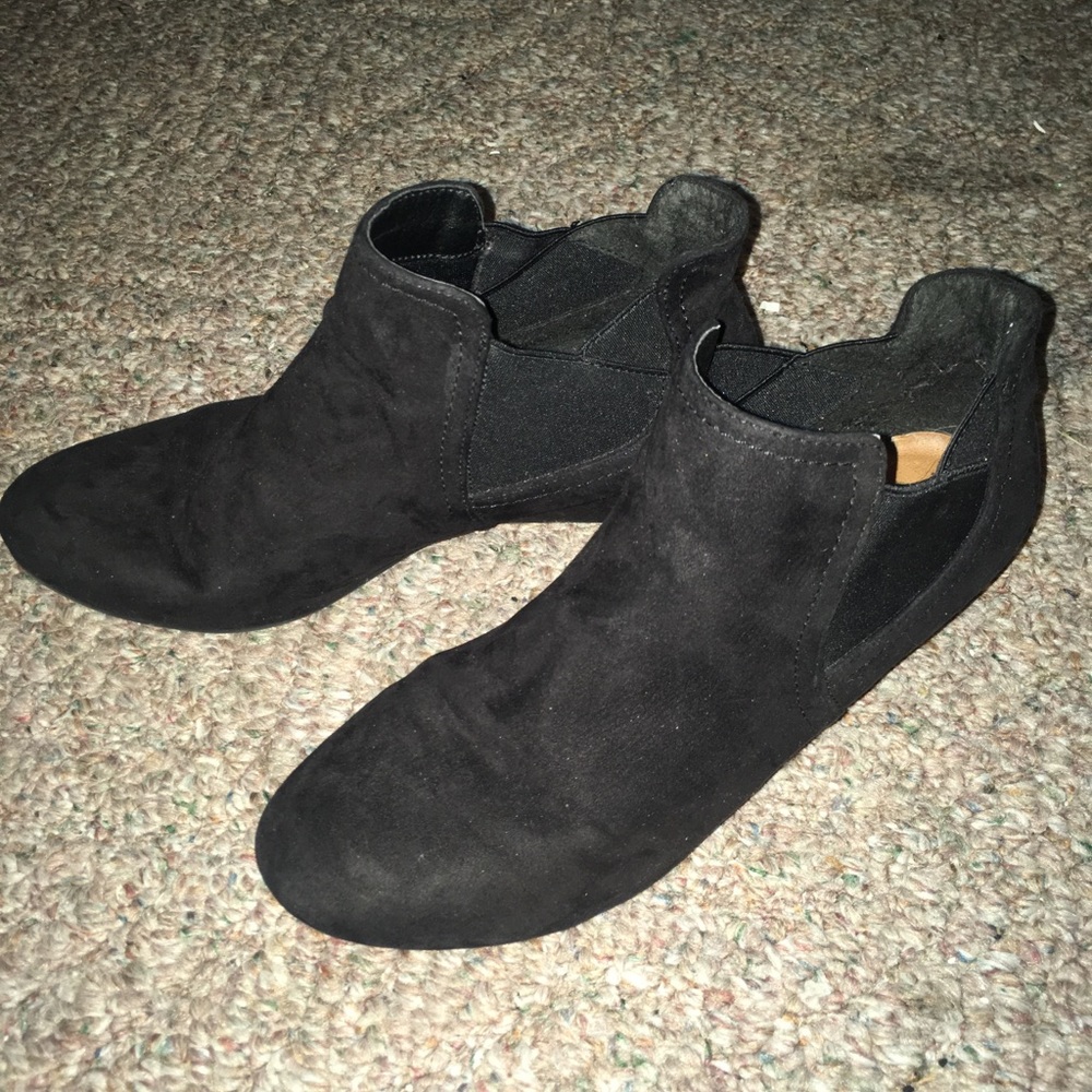 Black booties